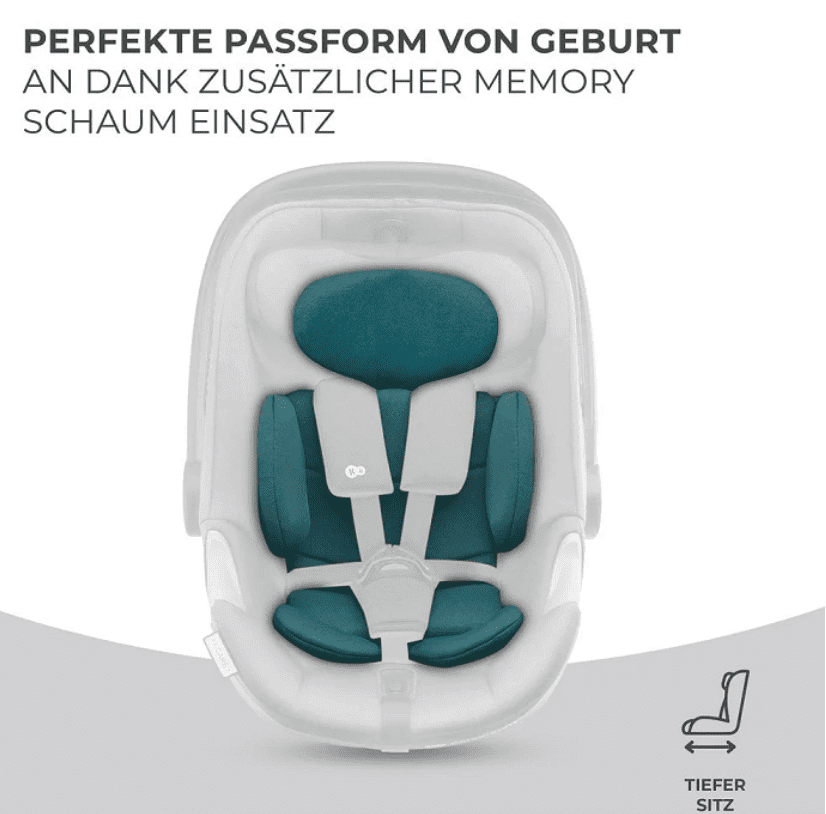Kinderkraft Babyschale I-CARE i-Size grün