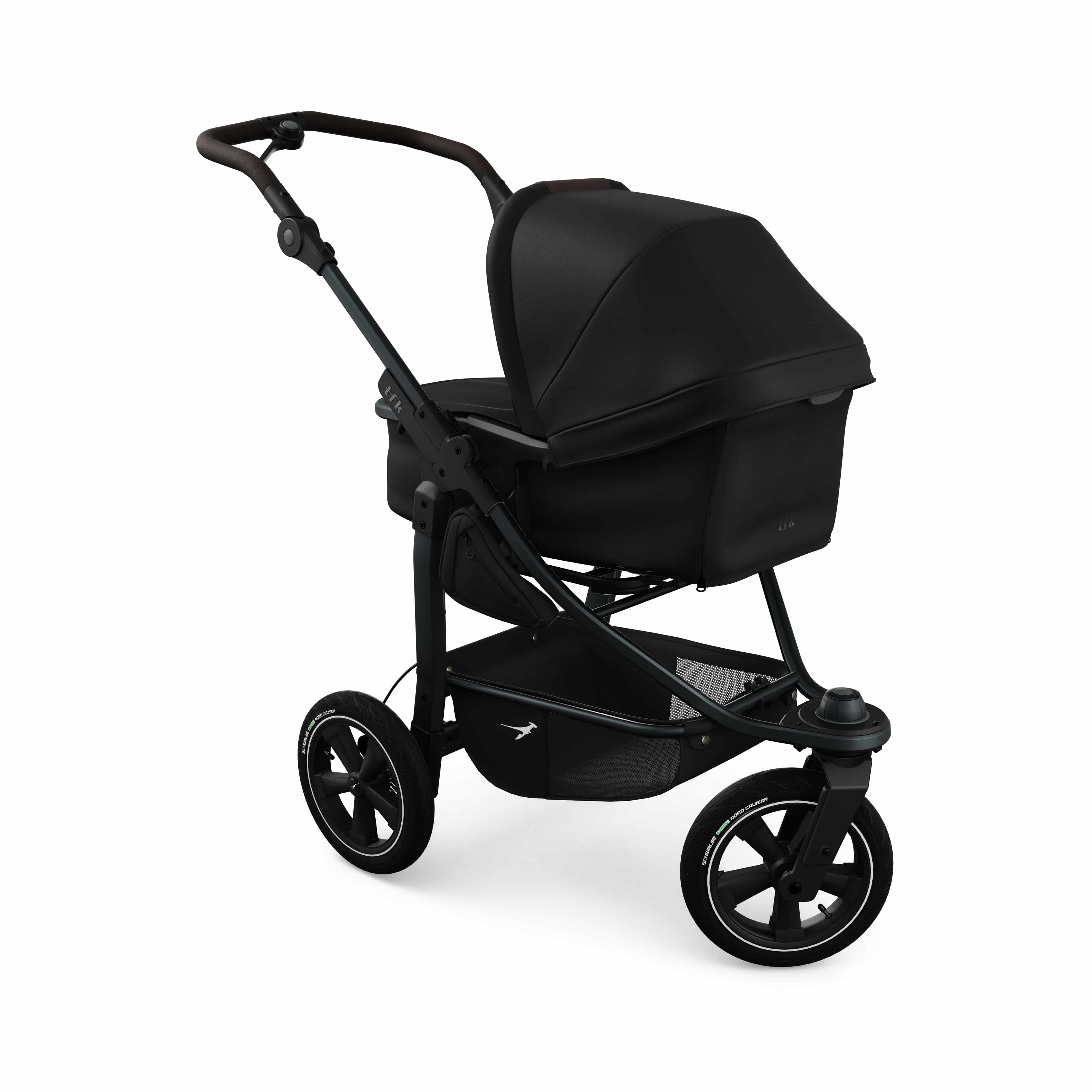 TFK Mono 3 Kombikinderwagen Luftrad-Set - schwarz TFK Mono 3 Kombikinderwagen Luftrad-Set - schwarz