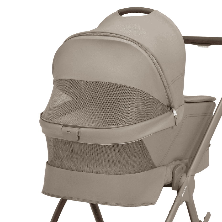 Maxi Cosi Oxford + 5in1 Kinderwagen-Set Oak Truffle inkl. Babyschale Oak Truffle und Base