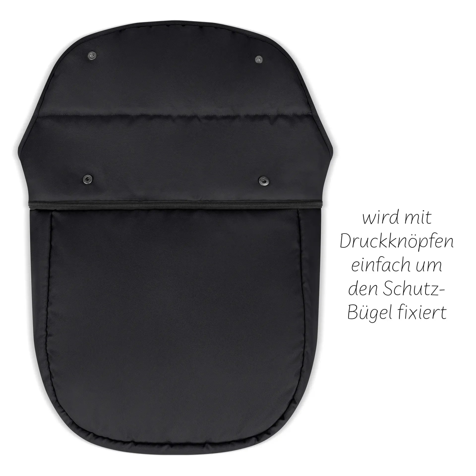beindecke mit druckknopf zu fixieren am schutzbügel beindecke mit druckknopf zu fixieren am schutzbügel