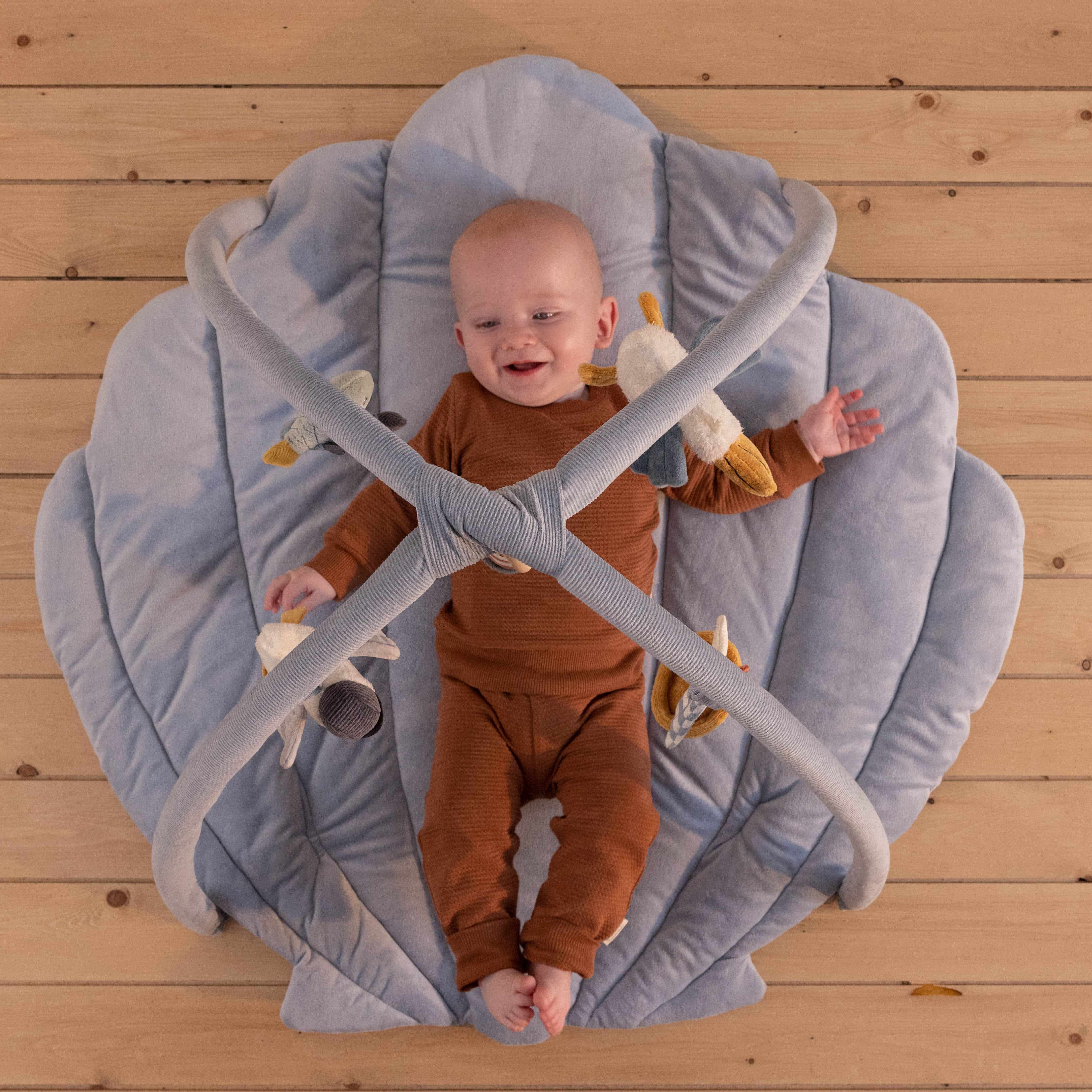 Little Dutch Spielbogen mit Decke blau Little Dutch Spielbogen mit Decke blau