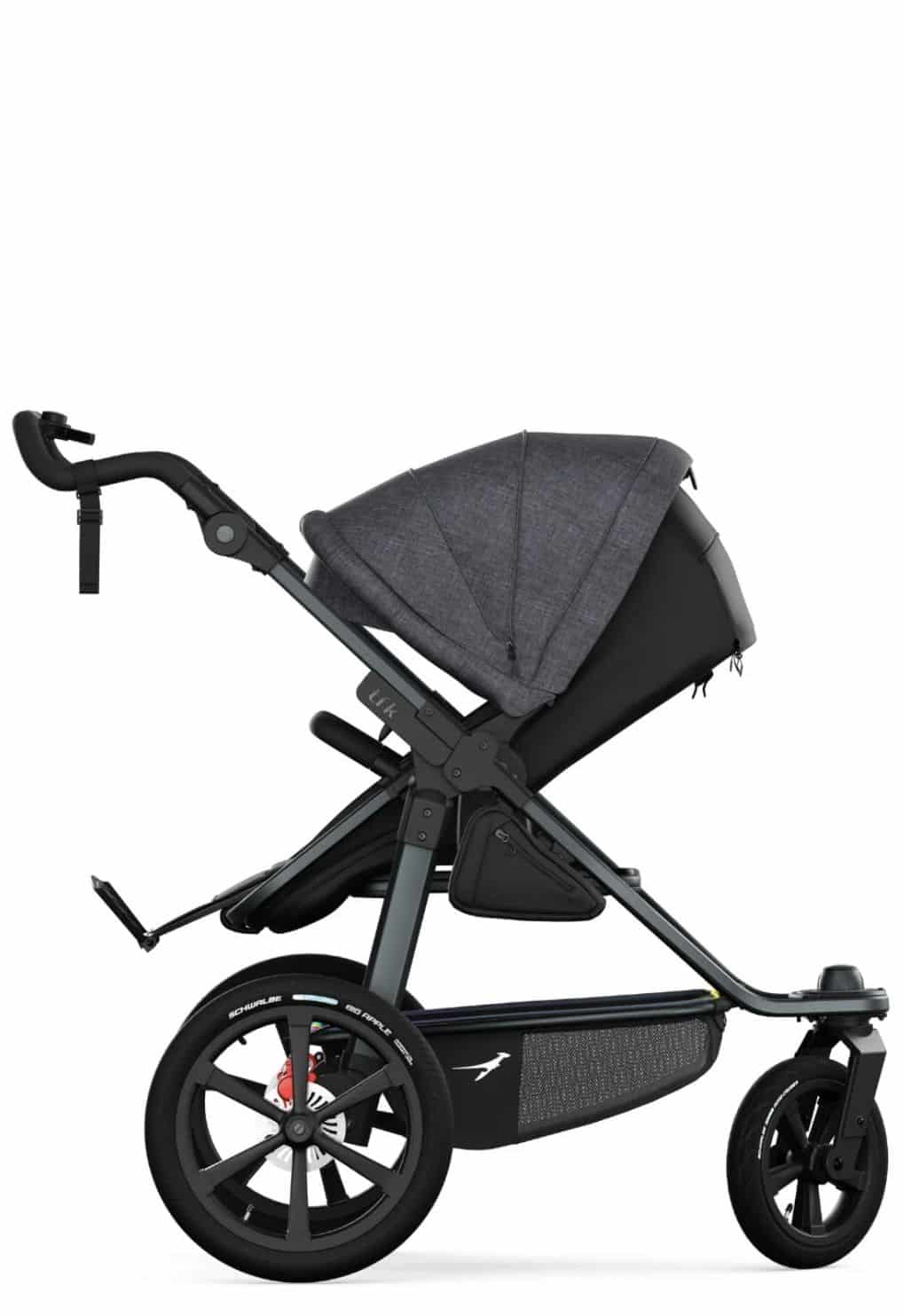 TFK Pro - Kombikinderwagen (inkl. Sicherheitskit bis zum 31.07.2025) - premium schwarz