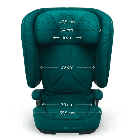 Kinderkraft Autokindersitz UNITY 2 i-Size - grün