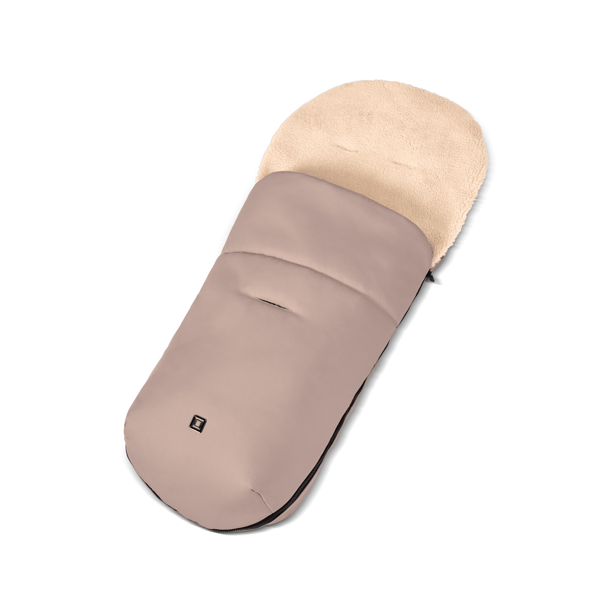 MOON Premium Winterfußsack mit Kunstfelleinsatz sand MOON Premium Winterfußsack mit Kunstfelleinsatz sand