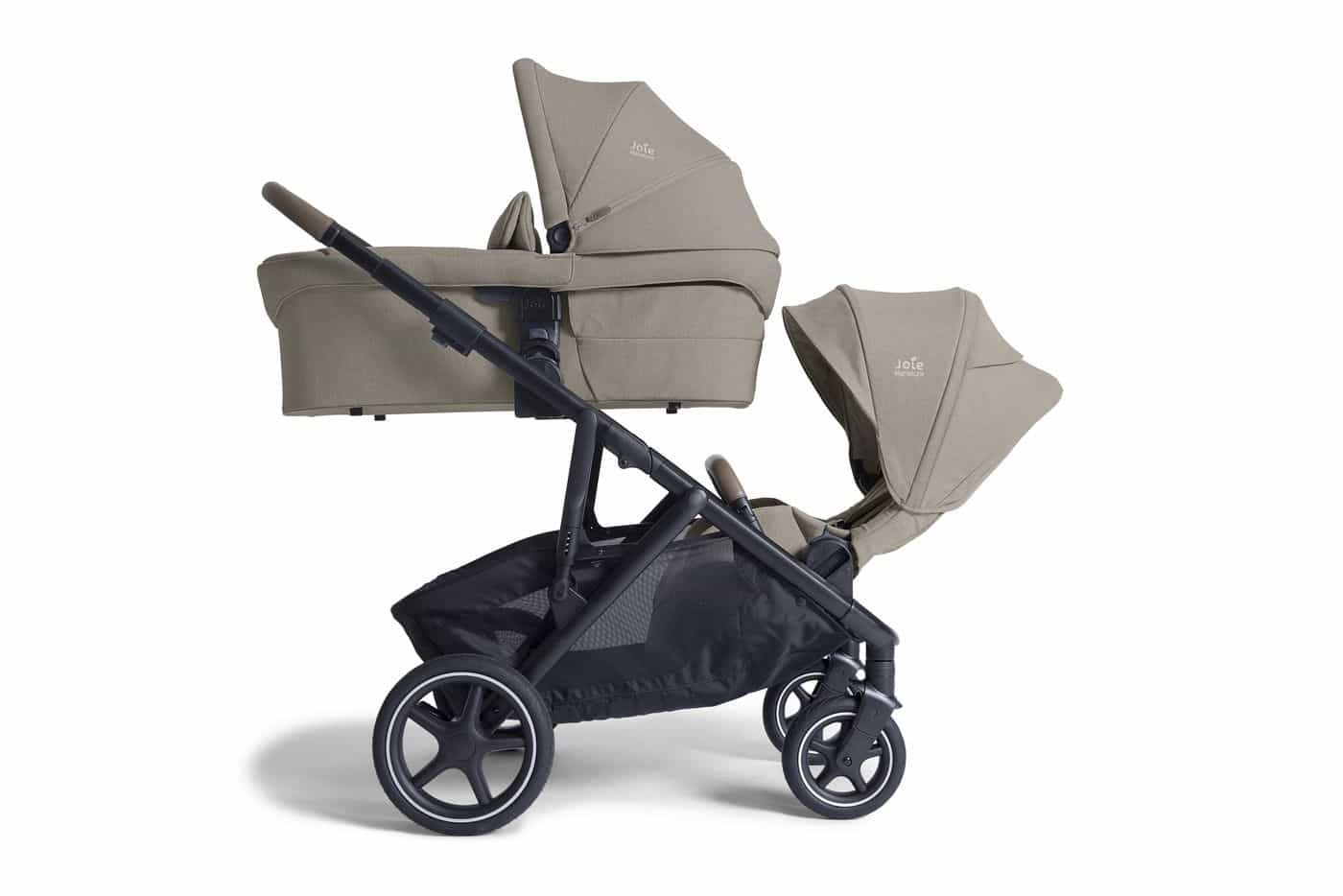 Joie Signature 2in1 Kombikinderwagen Versiti inkl. Ramble XL und Einkaufskorb Sandstone