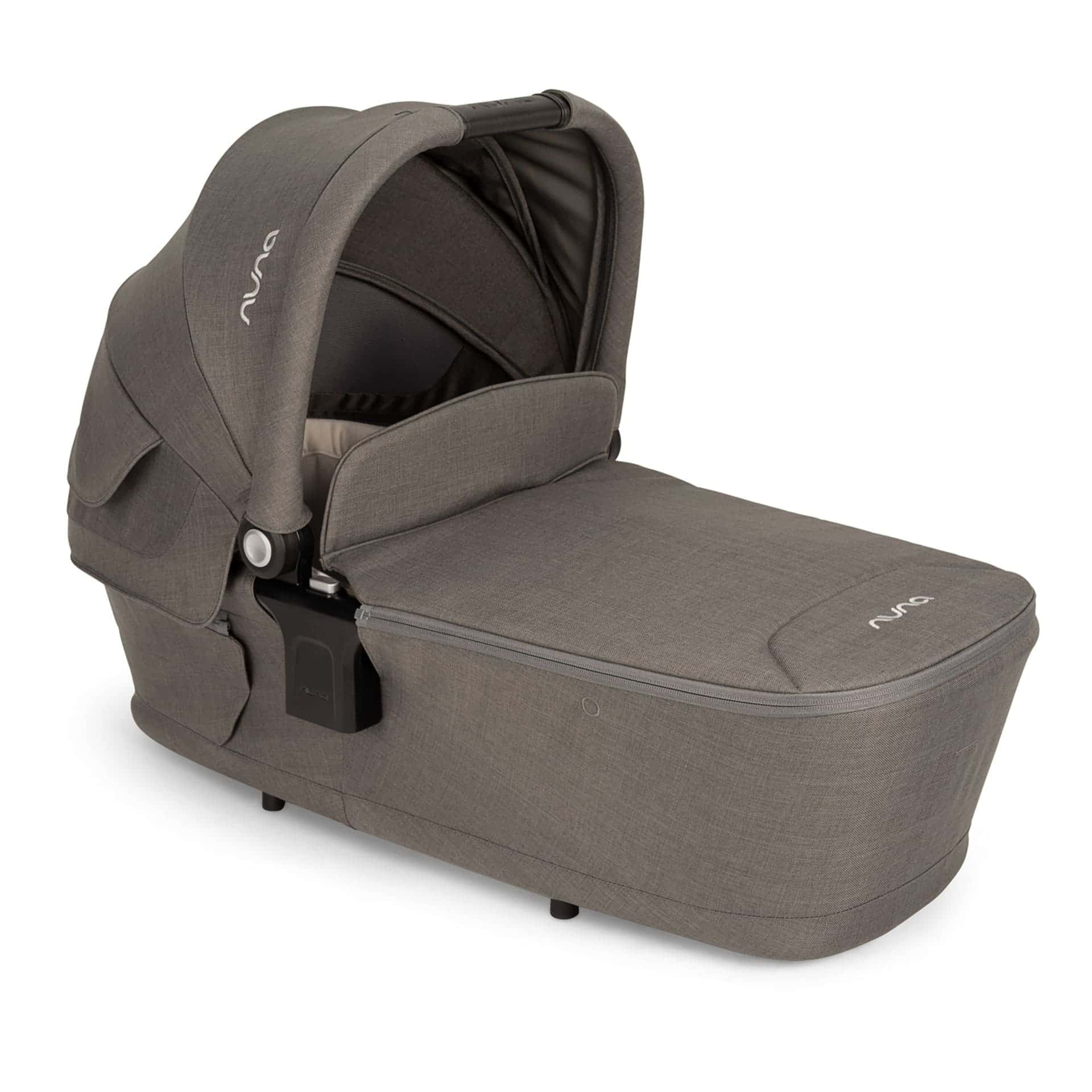 Nuna Swiv Kombikinderwagen Caviar inkl. faltbare LYTL Babywanne Granite