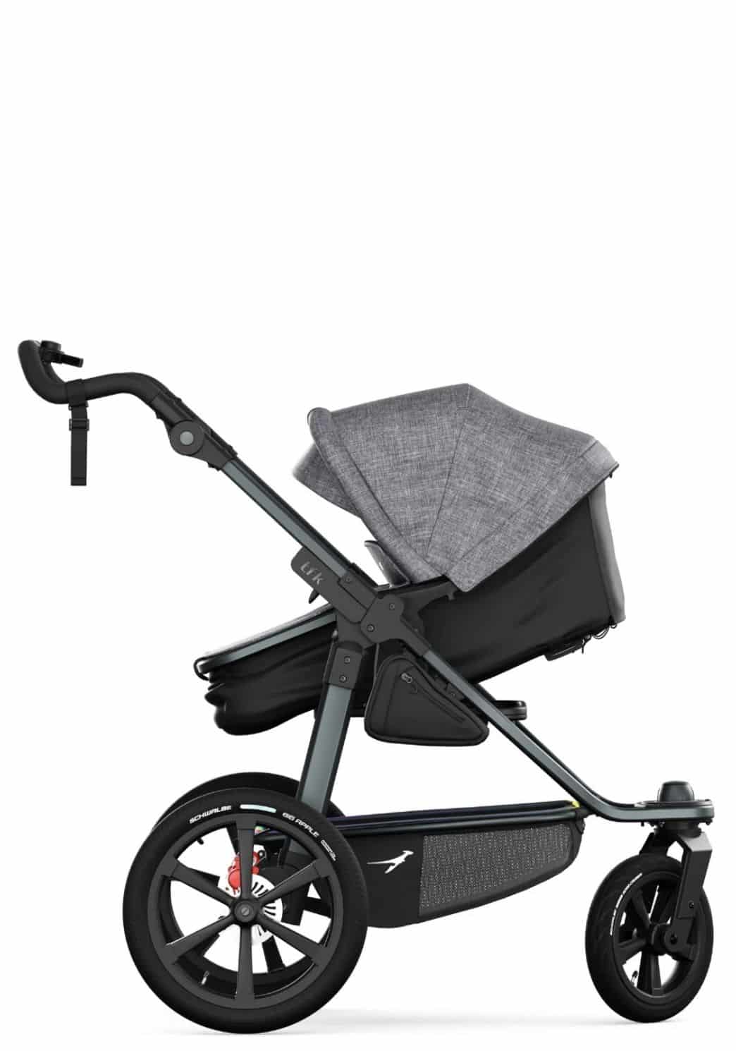 TFK Pro - Kombikinderwagen (inkl. Sicherheitskit bis zum 31.07.2025) - premium grau