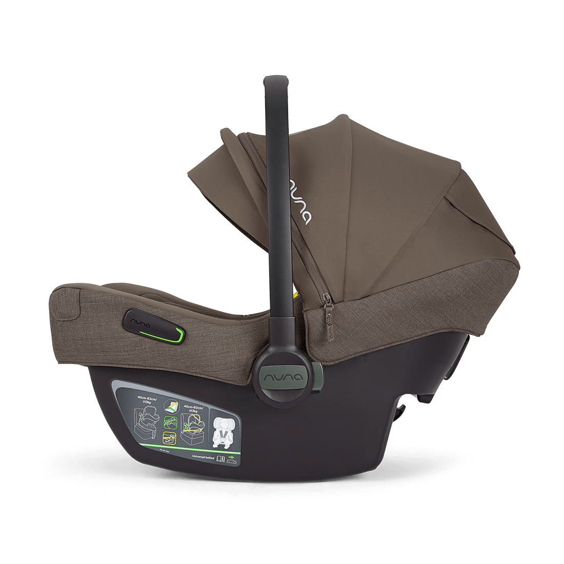 Nuna Pipa next i-Size Babyschale Chestnut inkl. BASE next