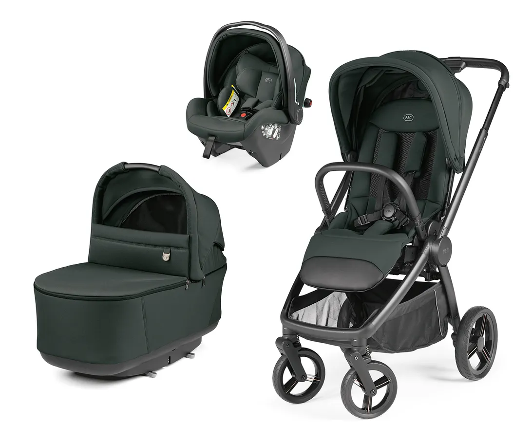 PEG 3in1 Kombikinderwagen City Loop Pro Metal inkl. Babyschale Primo Viaggio SLK Metal