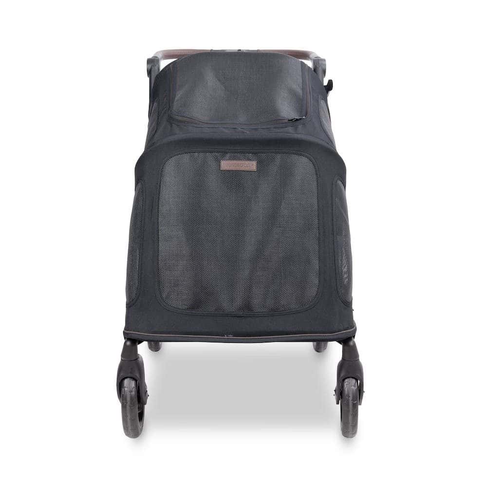 Wonderfold PFM Pet Premium Hunde-Buggy medium Schwarz