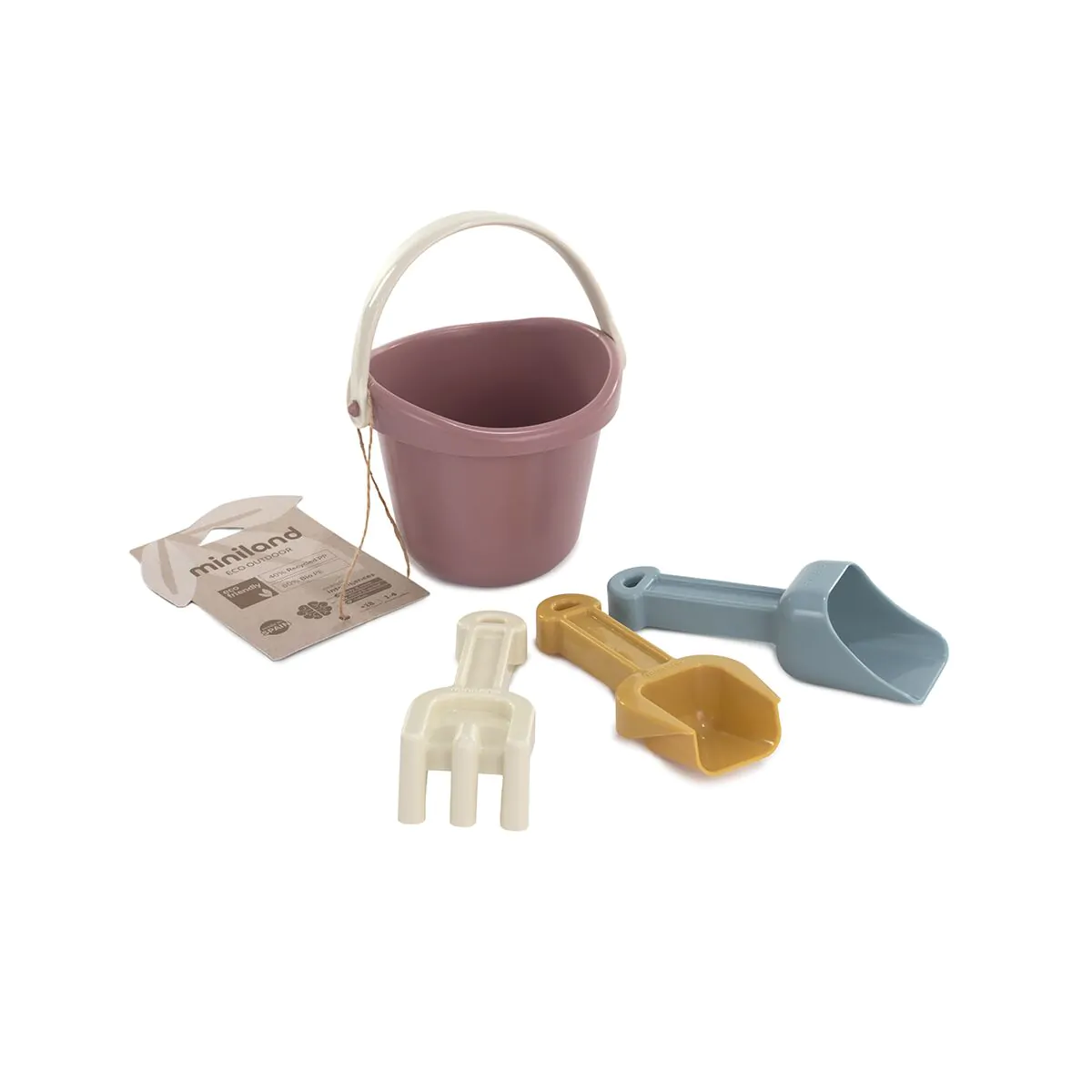 miniland Sandkasten-Set Pastellfarben