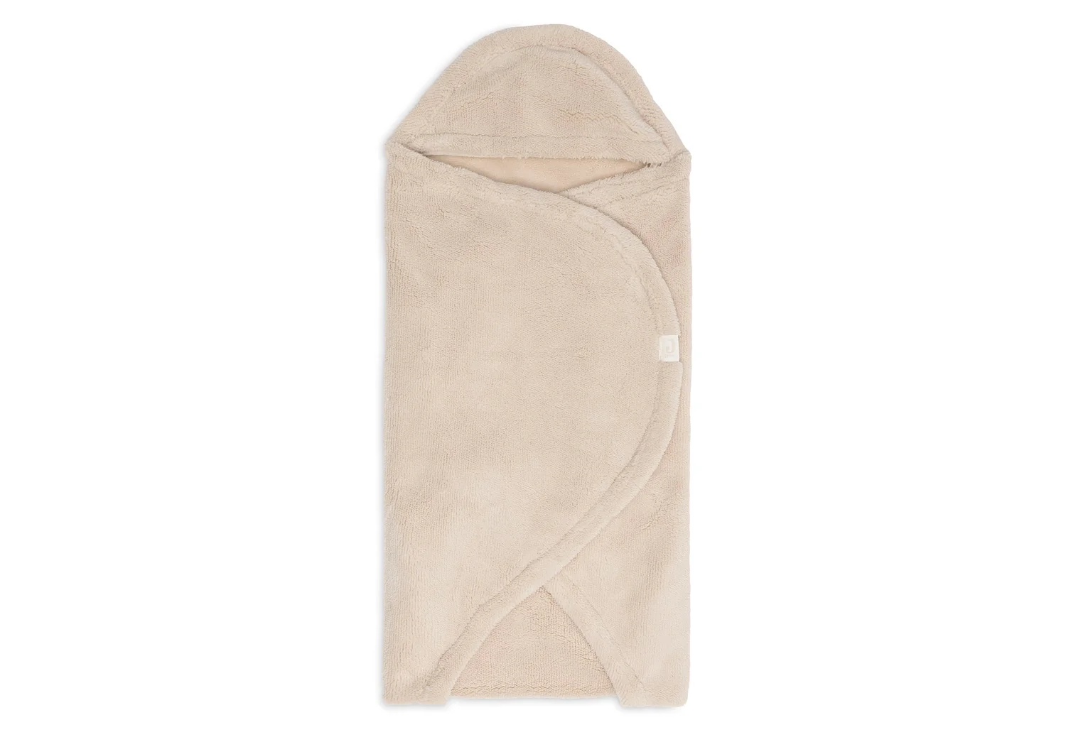 Jollein Einschlagdecke für Babyschale Fluffy Sand