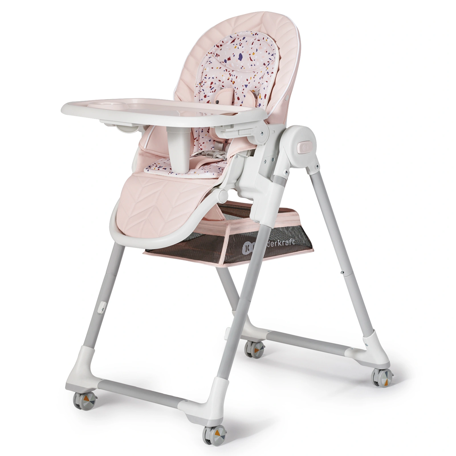Kinderkraft Hochstuhl LASTREE Rosa