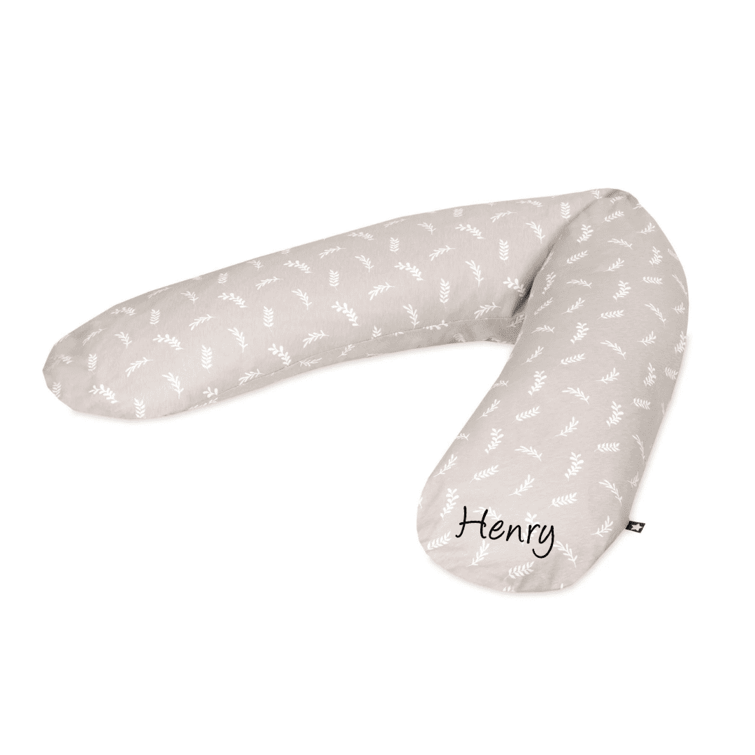 Zöllner personalisiertes Stillkissen Jersey Cotton mit Namen Twiggy Schrift 2