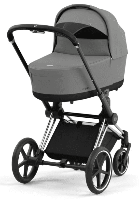 CYBEX PRIAM Kombikinderwagen chrome schwarz mirage grey CYBEX PRIAM Kombikinderwagen chrome schwarz mirage grey