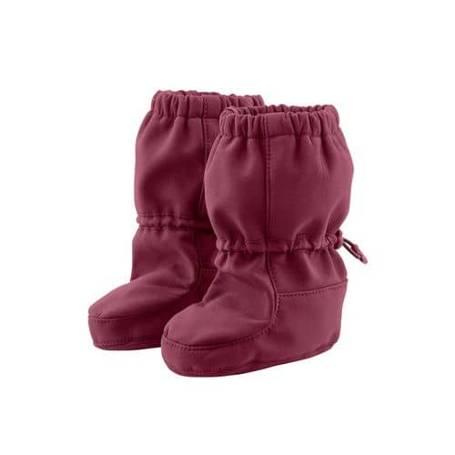 mamalila Softshell-Booties Allrounder Burgundy/Baby