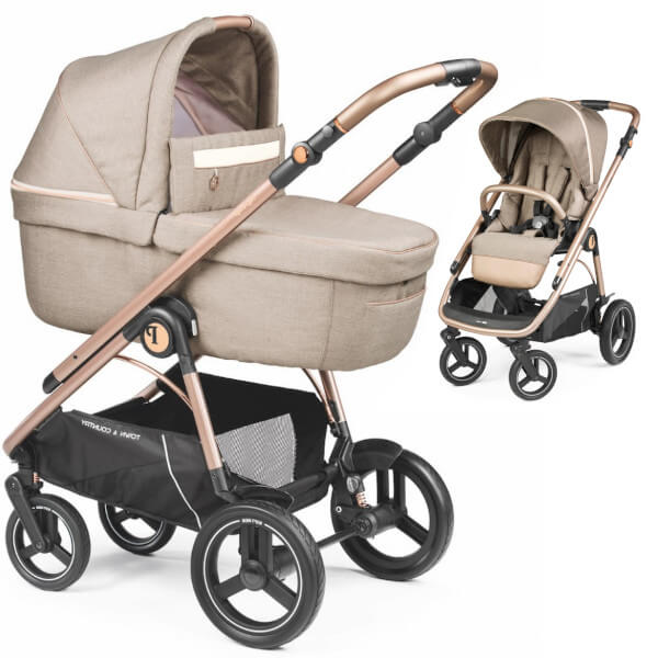 Peg Perego Veloce TC Kombikinderwagen inkl. Culla Grande Babywanne –