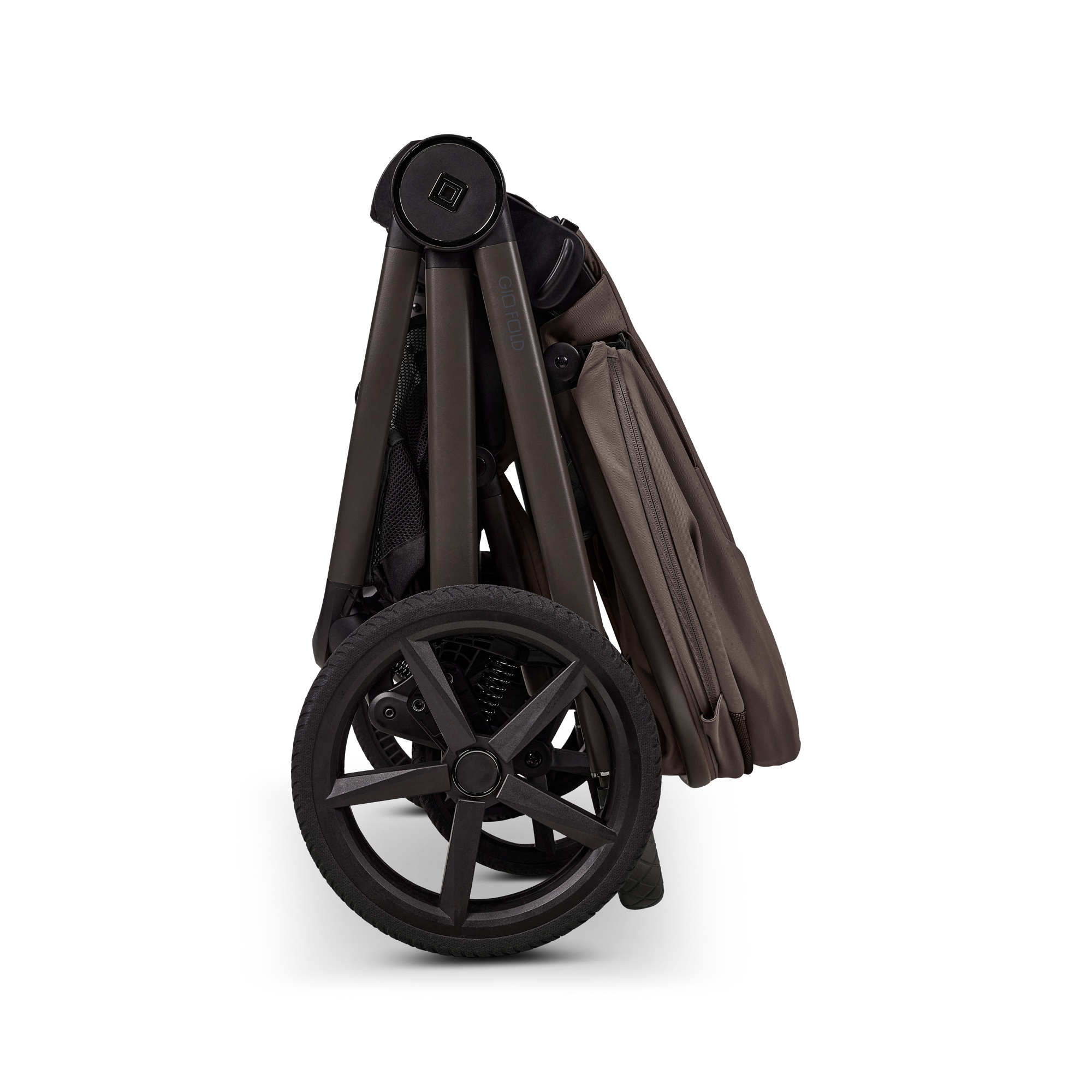 Moon GIO Fold Kombikinderwagen Greige mit Lightweight-Rädern