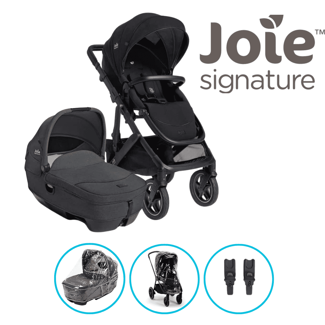 Joie Signature Vinca 5in1 Kinderwagen-Set inkl. Calmi R129 Ebony