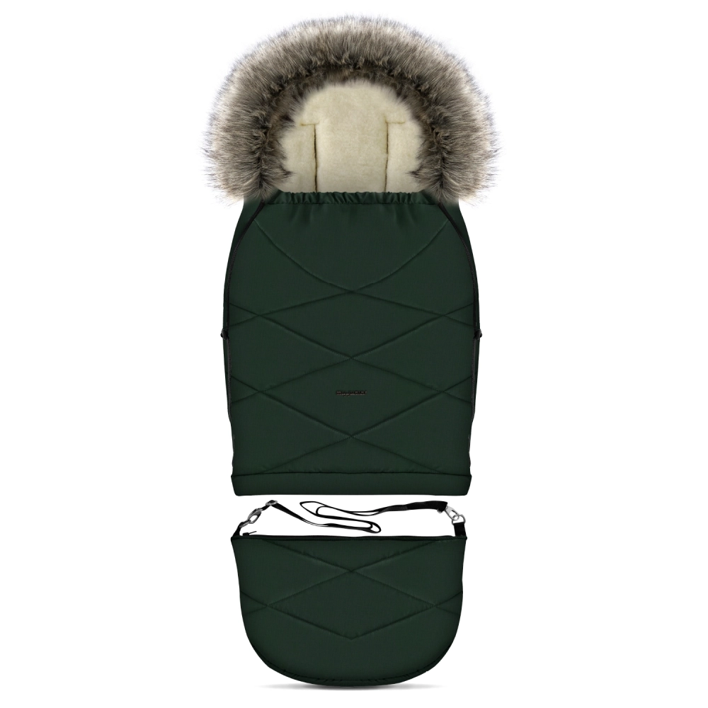 my junior ThermoWool Snøheim 4in1 Fußsack Forest Haven