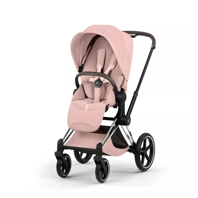  Cybex Priam Sportwagen Style Kollektion Chrome Brown / Peach Pink