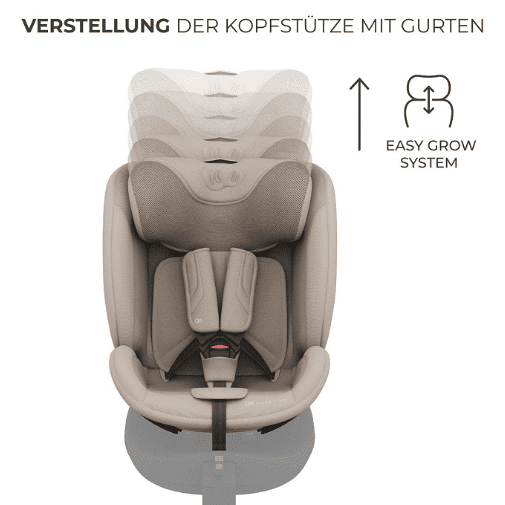Kinderkraft Autositz I-FIX ENDURA SAFE Beige Kinderkraft Autositz I-FIX ENDURA SAFE Beige