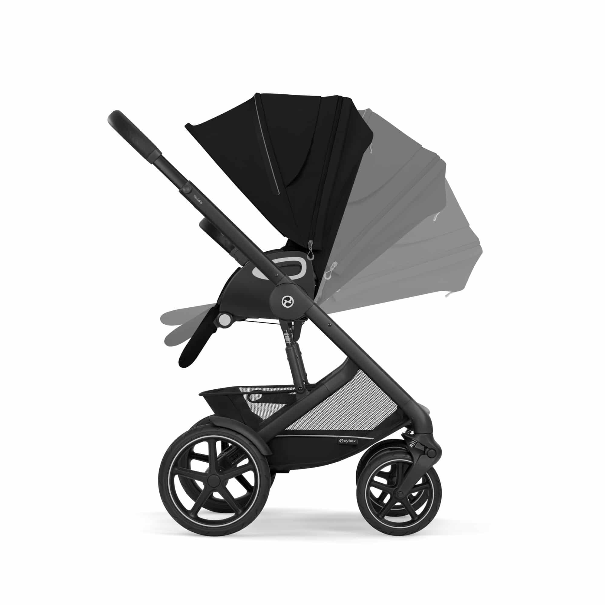 CYBEX Talos S Lux Schwarz/Moon Black- Sportwagen
