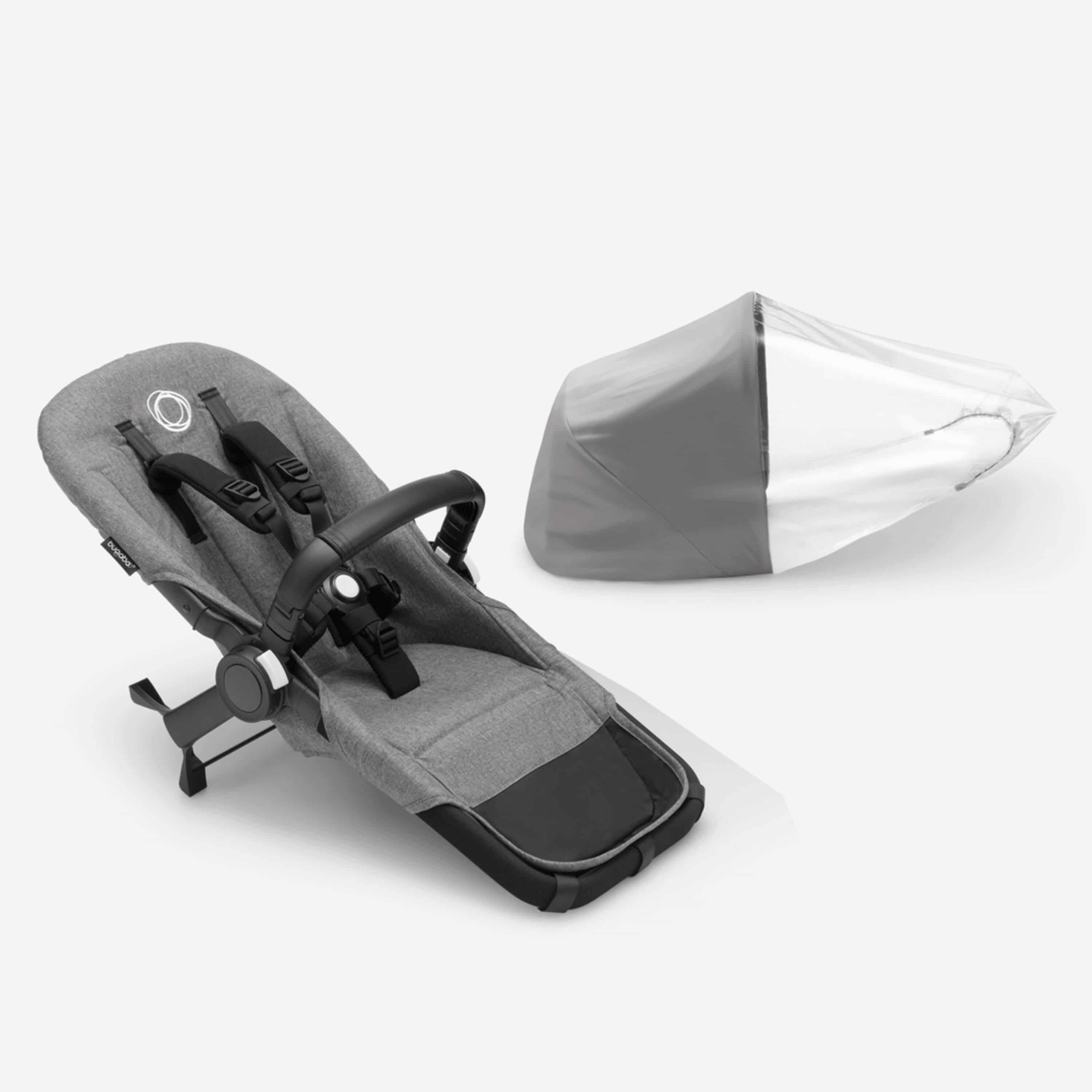 Bugaboo Donkey5 Duo Erweiterungsset Grey Melange Bugaboo Donkey5 Duo Erweiterungsset Grey Melange