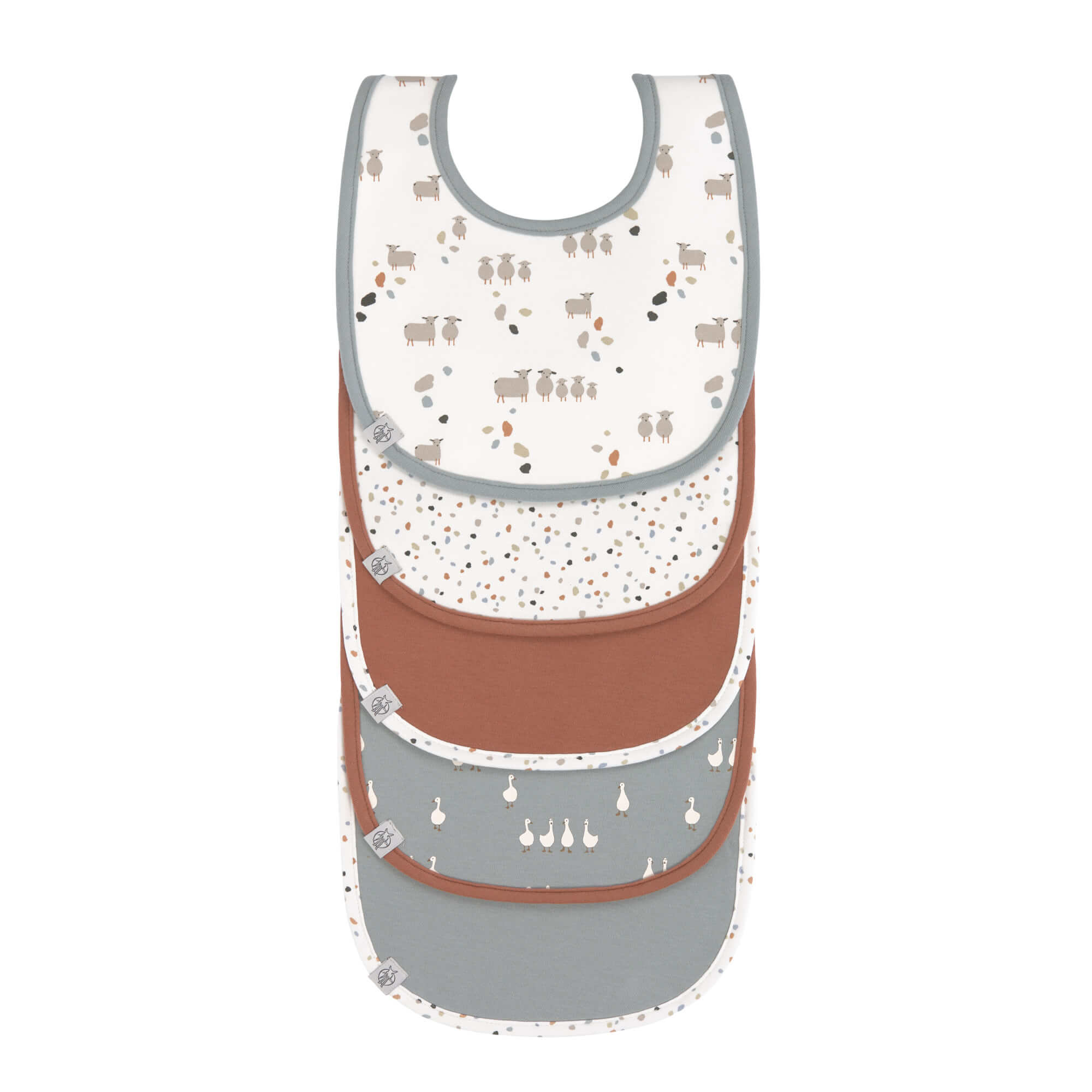 Lässig - Lätzchen Tiny Farmer Sheep (5 Stk) Lässig - Lätzchen Tiny Farmer Sheep (5 Stk)