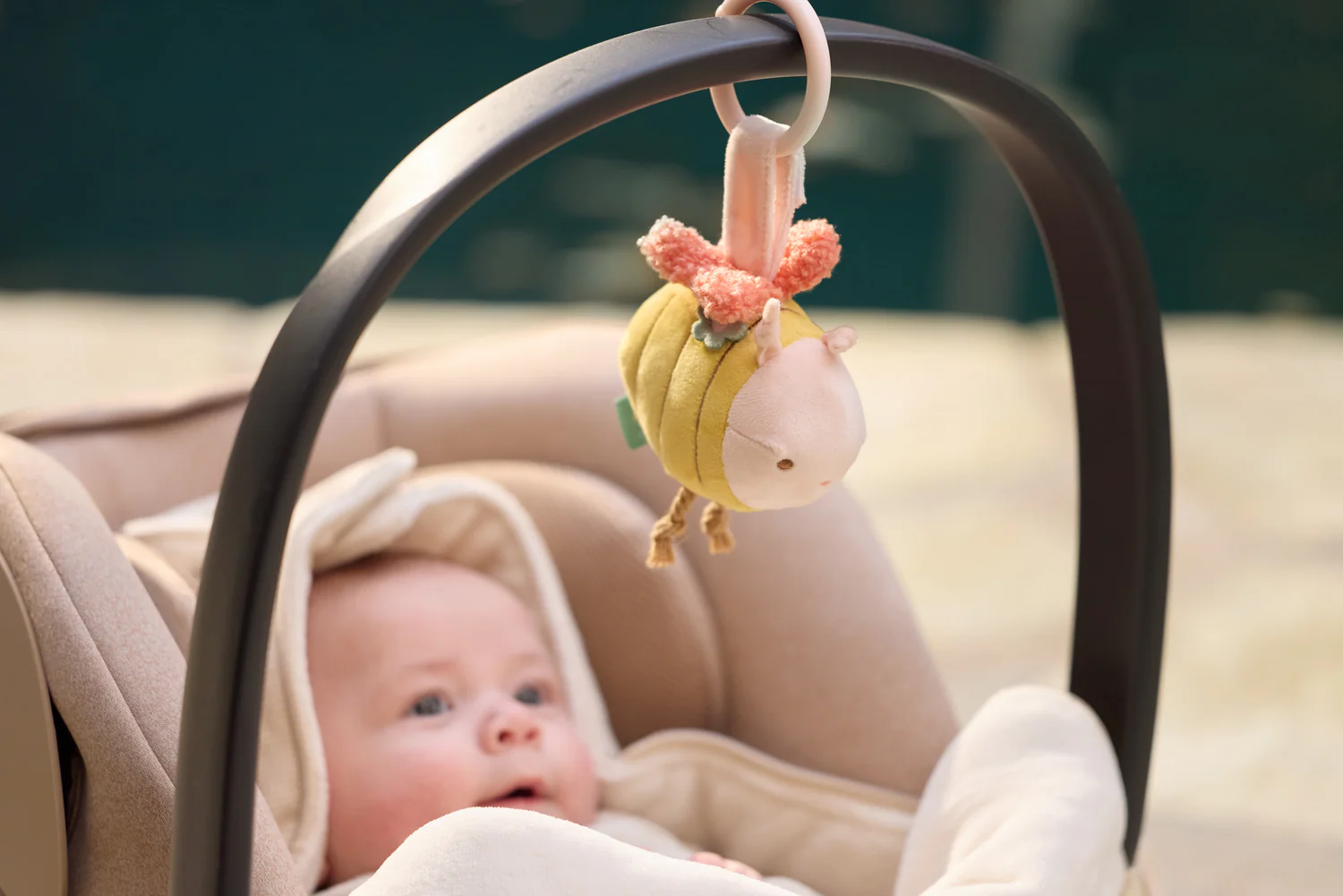 Jollein Kinderwagen-Anhänger - Pretty Picnic Bee