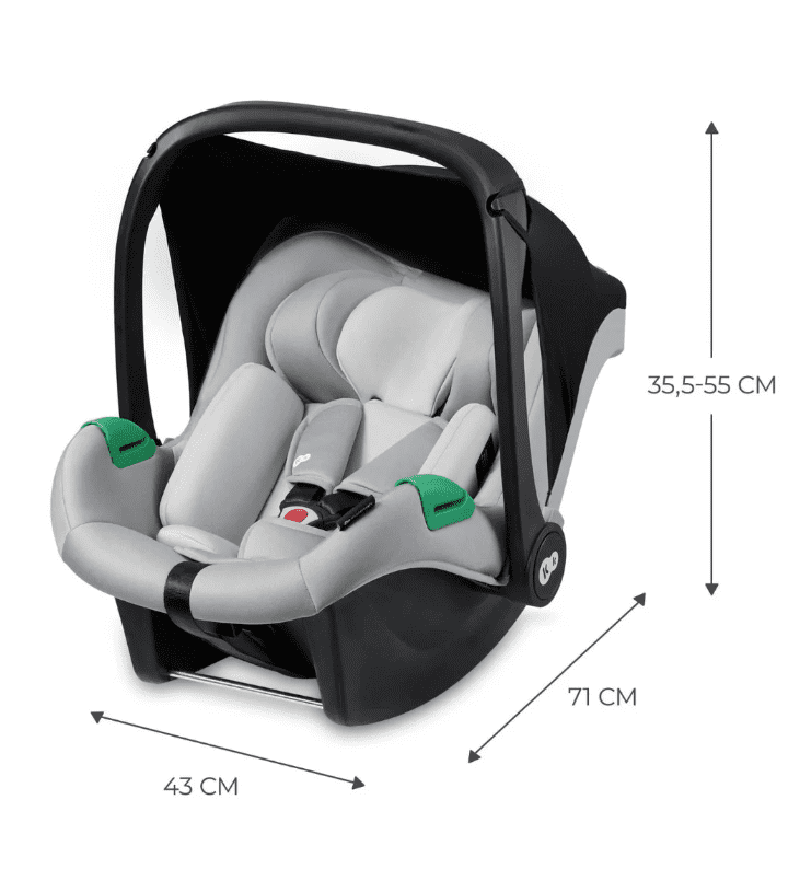 Kinderkraft Babyschale MINK PRO grau