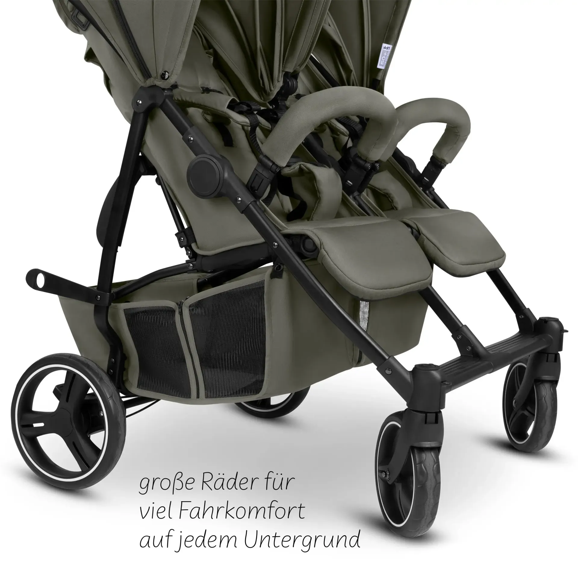 Circle Geschwisterkinderwagen D Two - Wheat