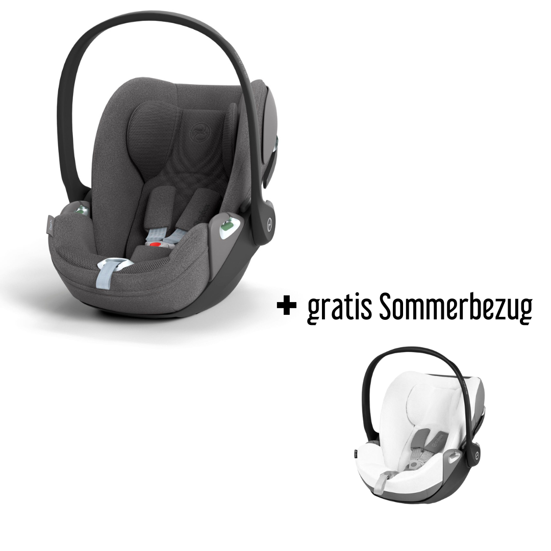 CYBEX Cloud T i-Size mirage grey Plus inkl. gratis Sommerbezug CYBEX Cloud T i-Size mirage grey Plus inkl. gratis Sommerbezug
