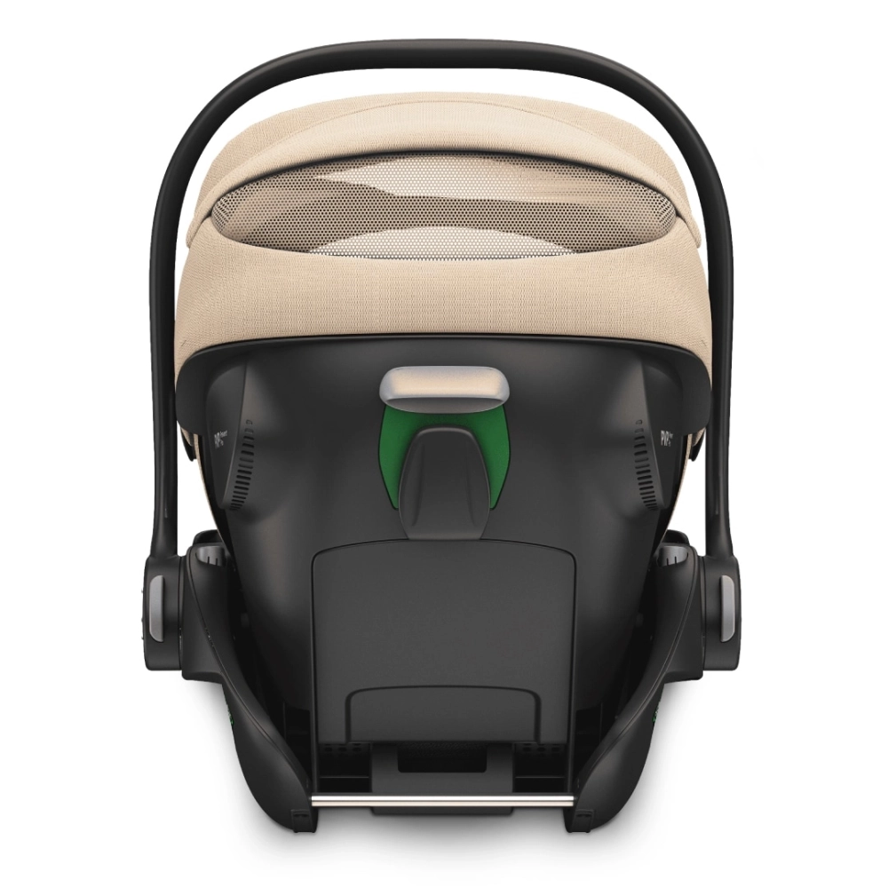 my junior AURA ergo i-Size Babyschale Beige