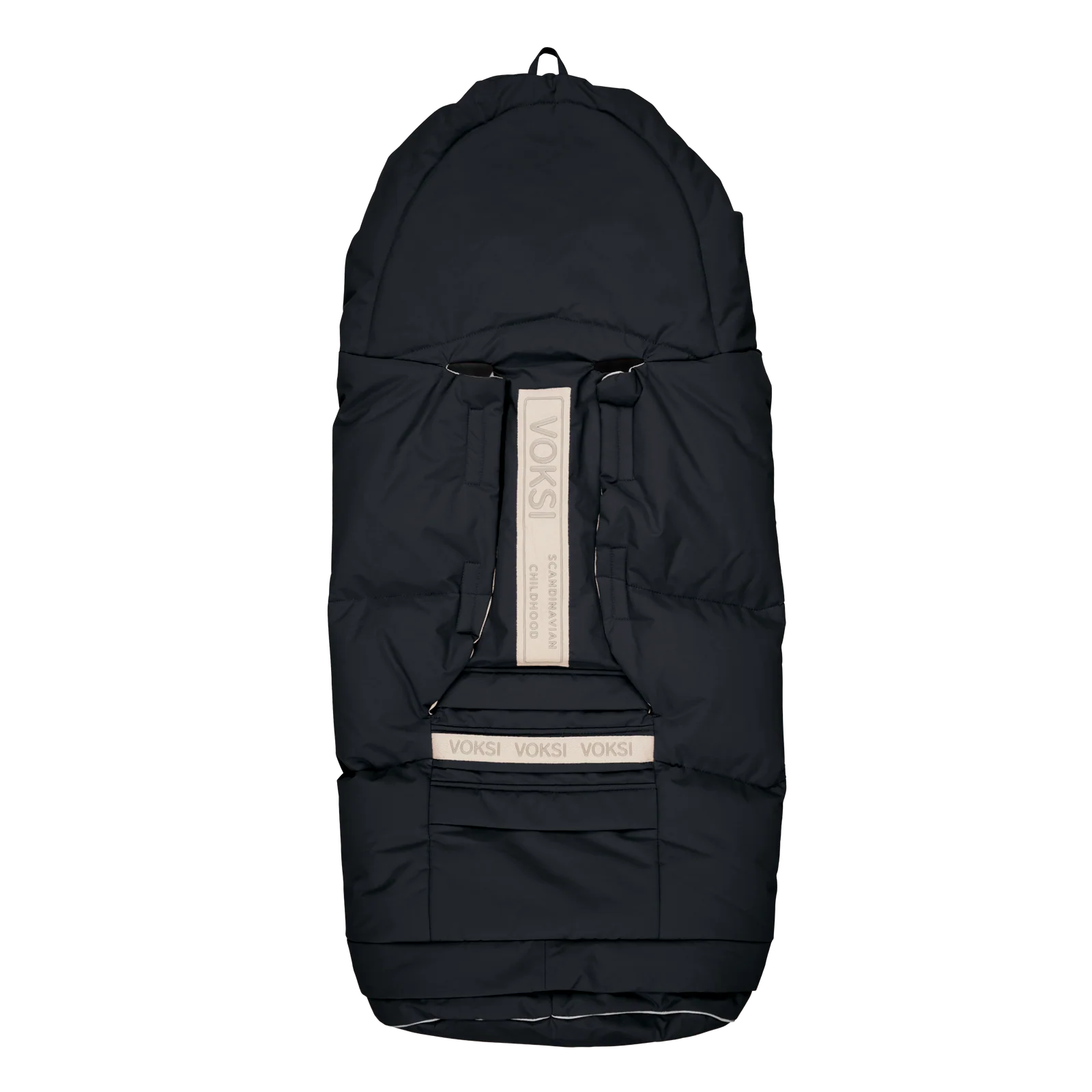  VOKSI City Fußsack Schwarz