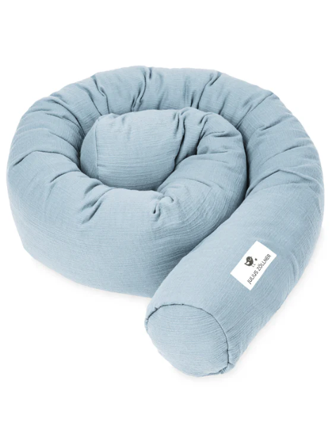 Zöllner Bettschlange Musselin denim