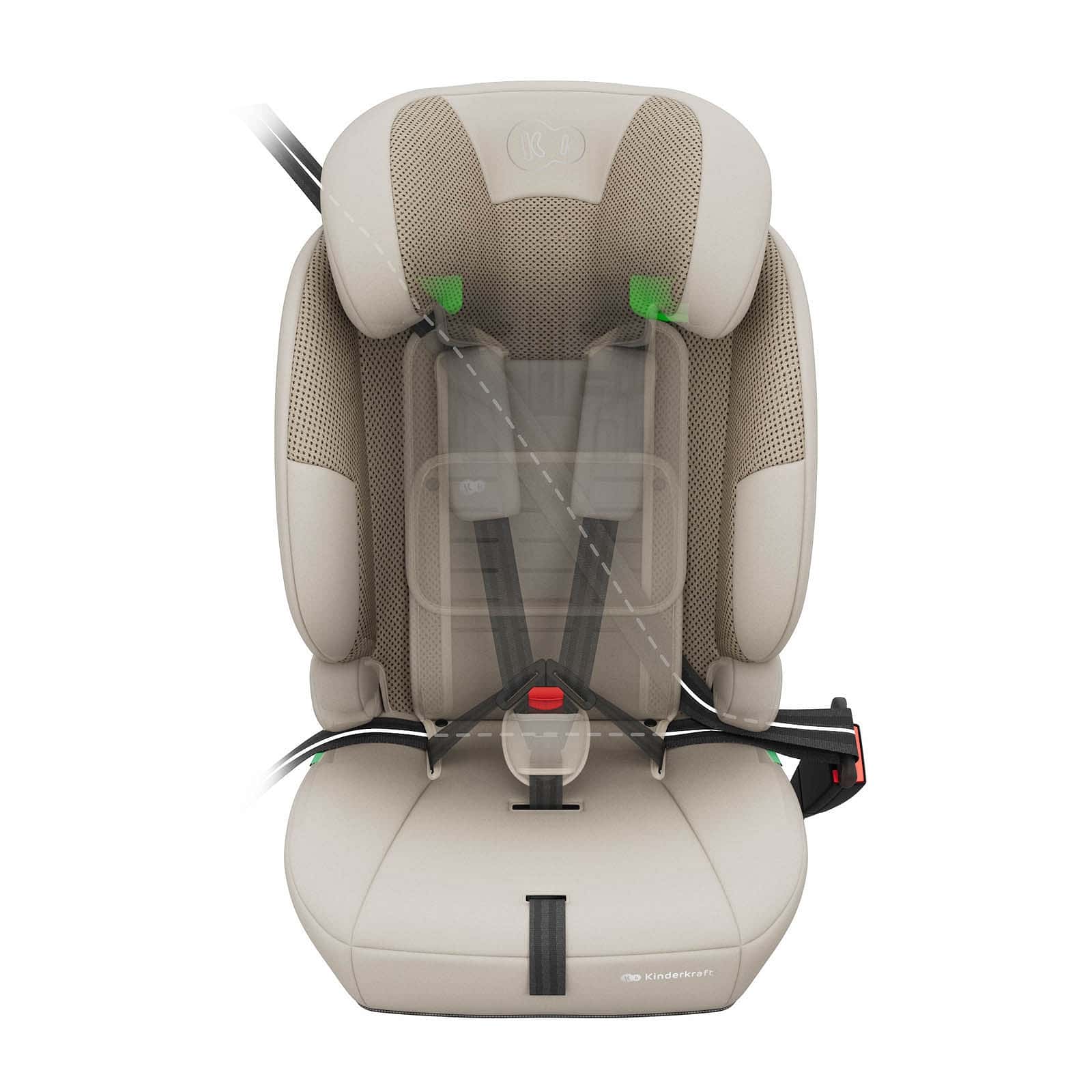 Kinderkraft COMFORT UP 2 PLUS i-Size Kindersitz Beige