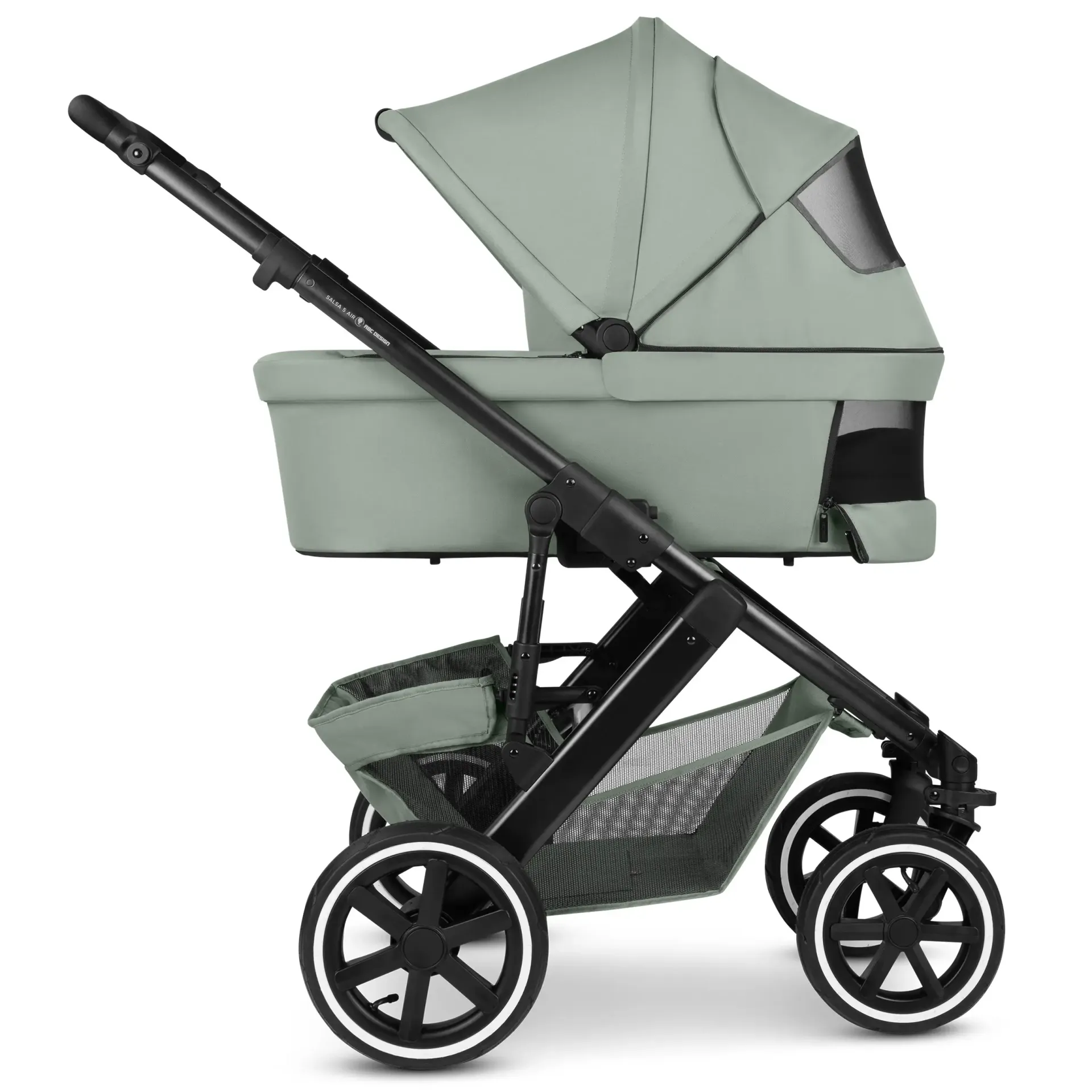 ABC Design Salsa 5 Air 3in1 Kinderwagen Set Pine inkl. Tulip und Adapter 