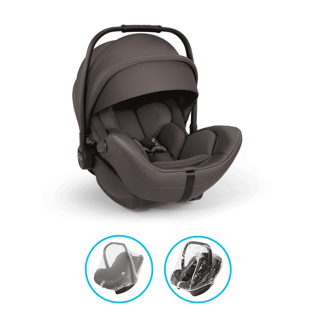 Nuna Arra flex i-size Babyschale Thunder inkl. GRATIS Zubehör