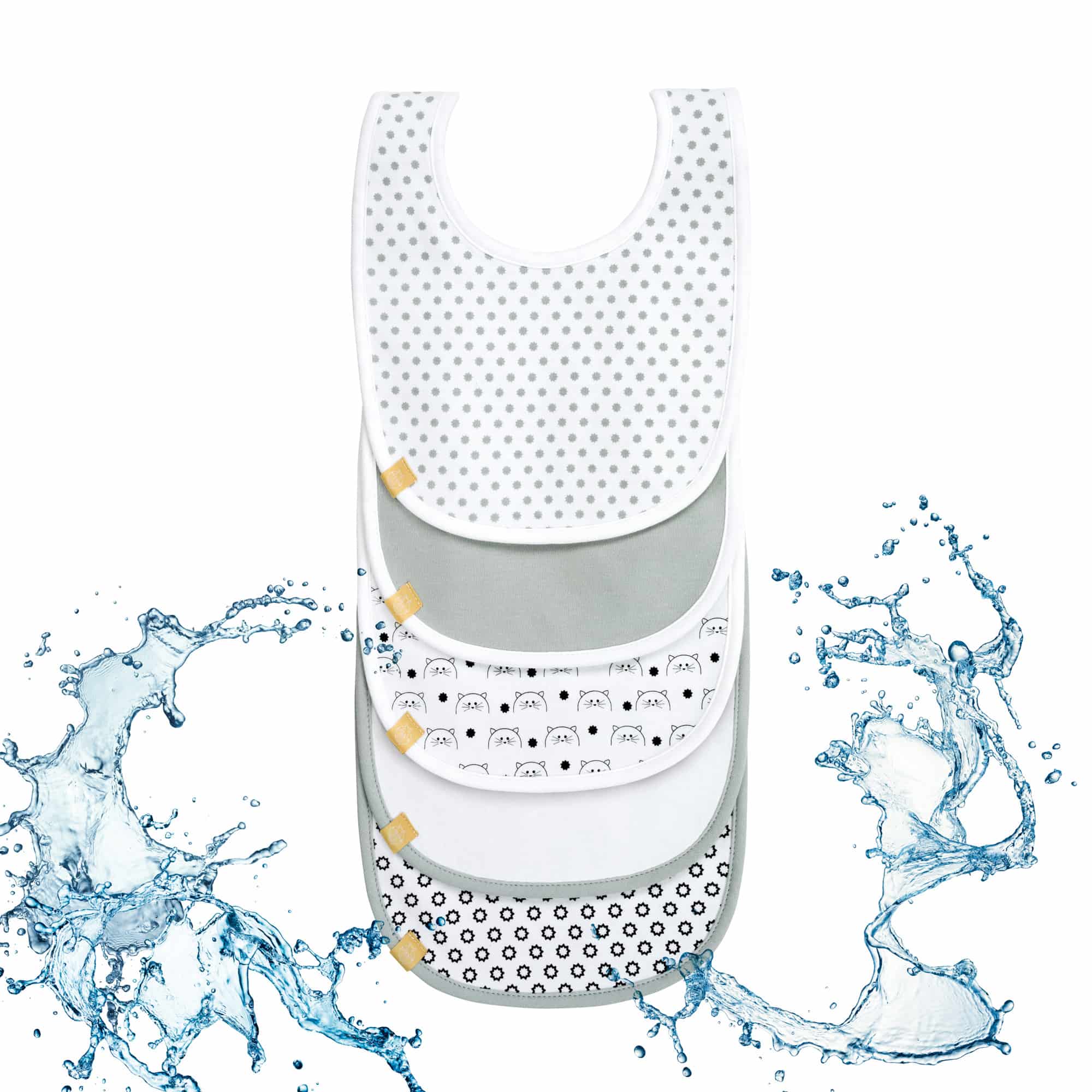 Lässig - Lätzchen Little Chums Cat (5 Stk) Lässig - Lätzchen Little Chums Cat (5 Stk)