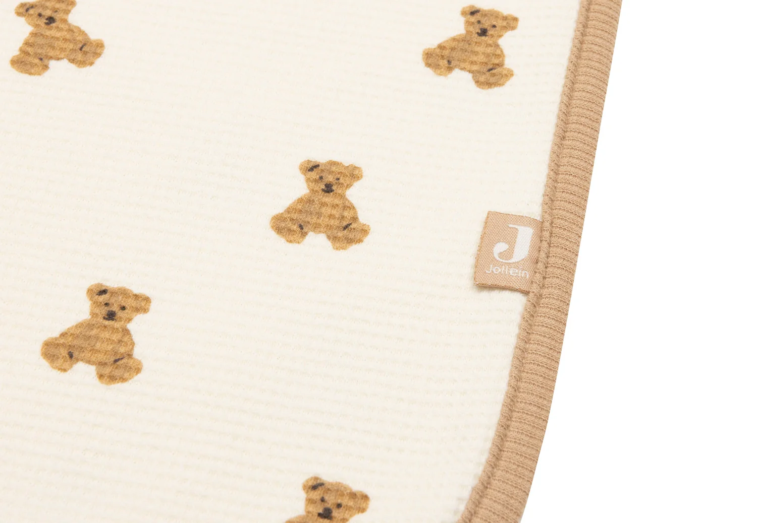 Jollein Decke - Little Waffle - Mini Teddy Bear