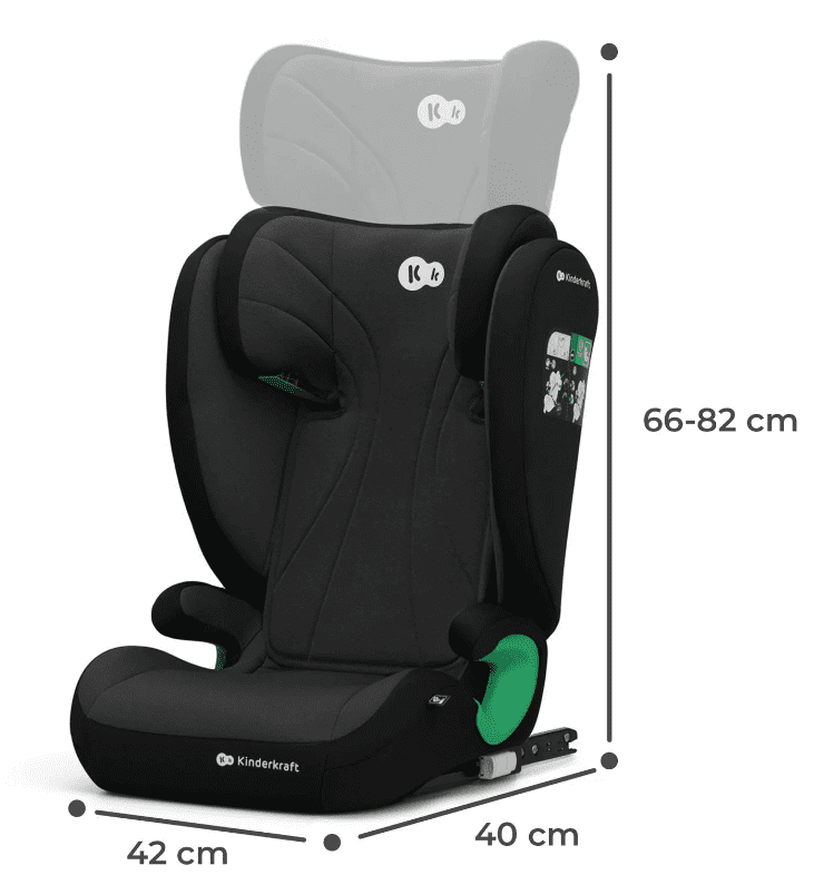 Kinderkraft Autositz JUNIOR FIX 2 schwarz Kinderkraft Autositz JUNIOR FIX 2 schwarz