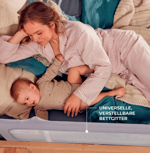 Kinderkraft Bettgitter GUARD & DREAM grau