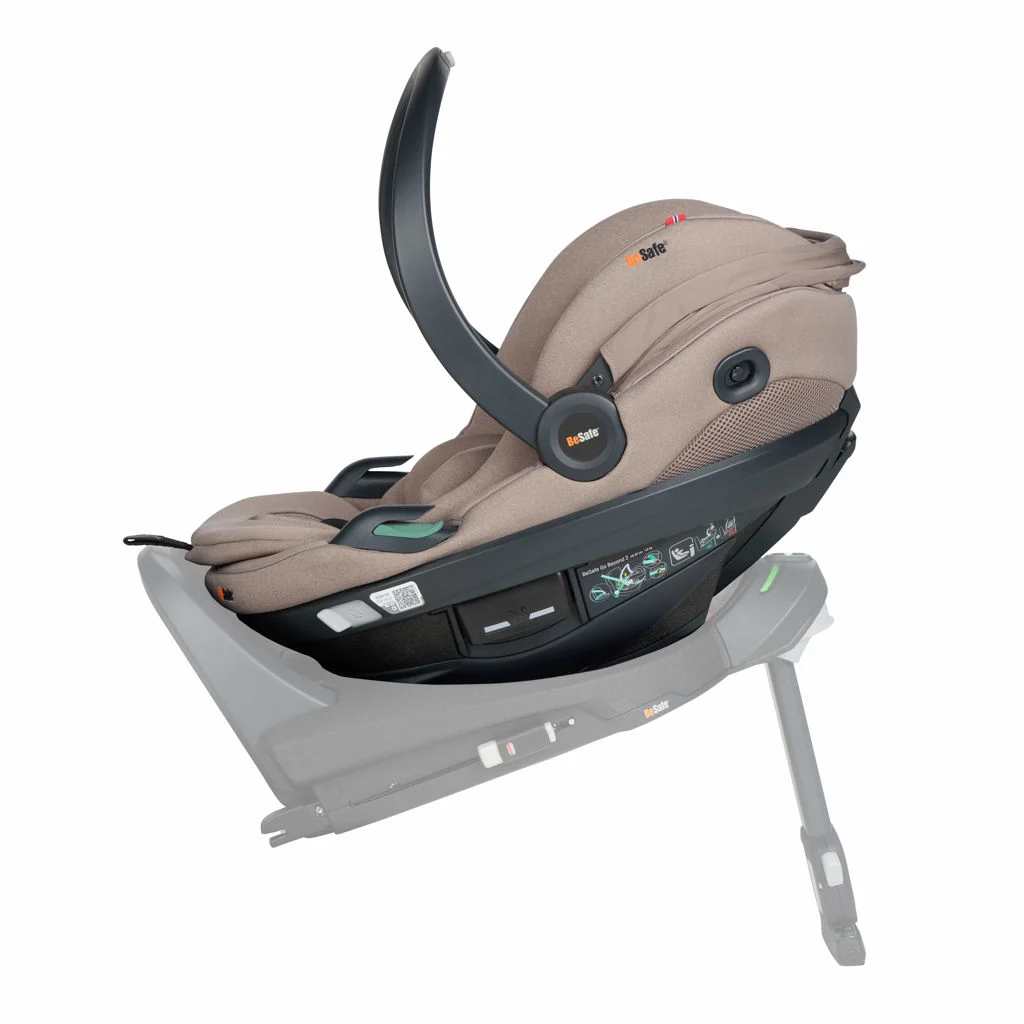 BeSafe Go Beyond 2 Babyschale Dark Sand SoftBreeze