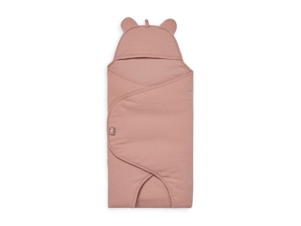 Jollein Einschlagdecke für Babyschale Basic Stripe Rosewood