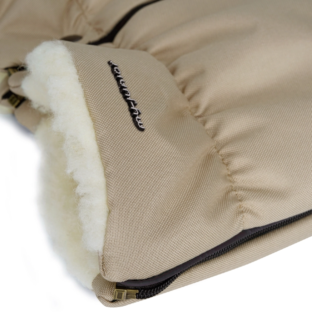 my junior ThermoWool Handmuff Naptime Latte