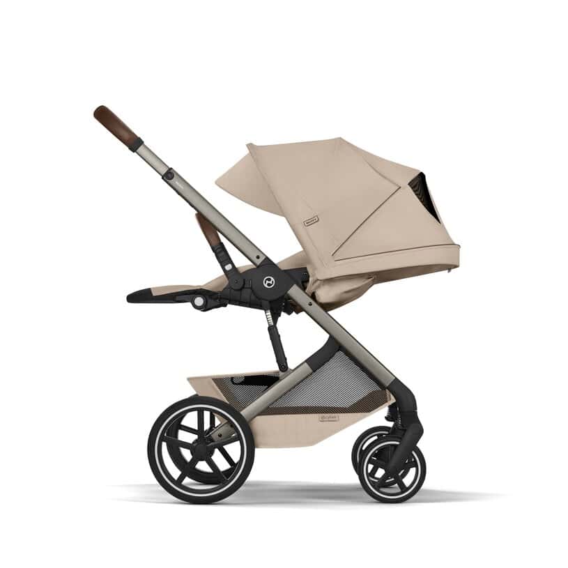 CYBEX Balios S Lux mit faltbarer Wanne - Almond Beige