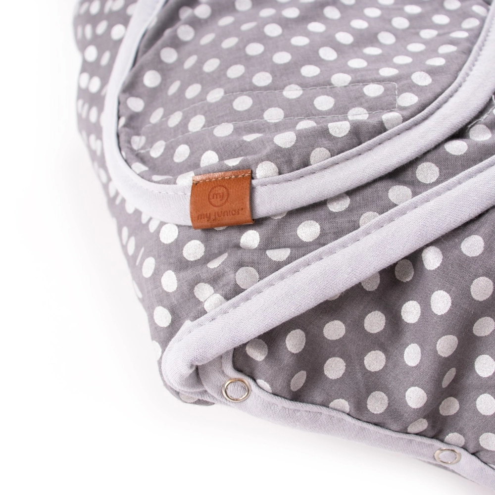 my junior Pucktuch Silver Dots Grey