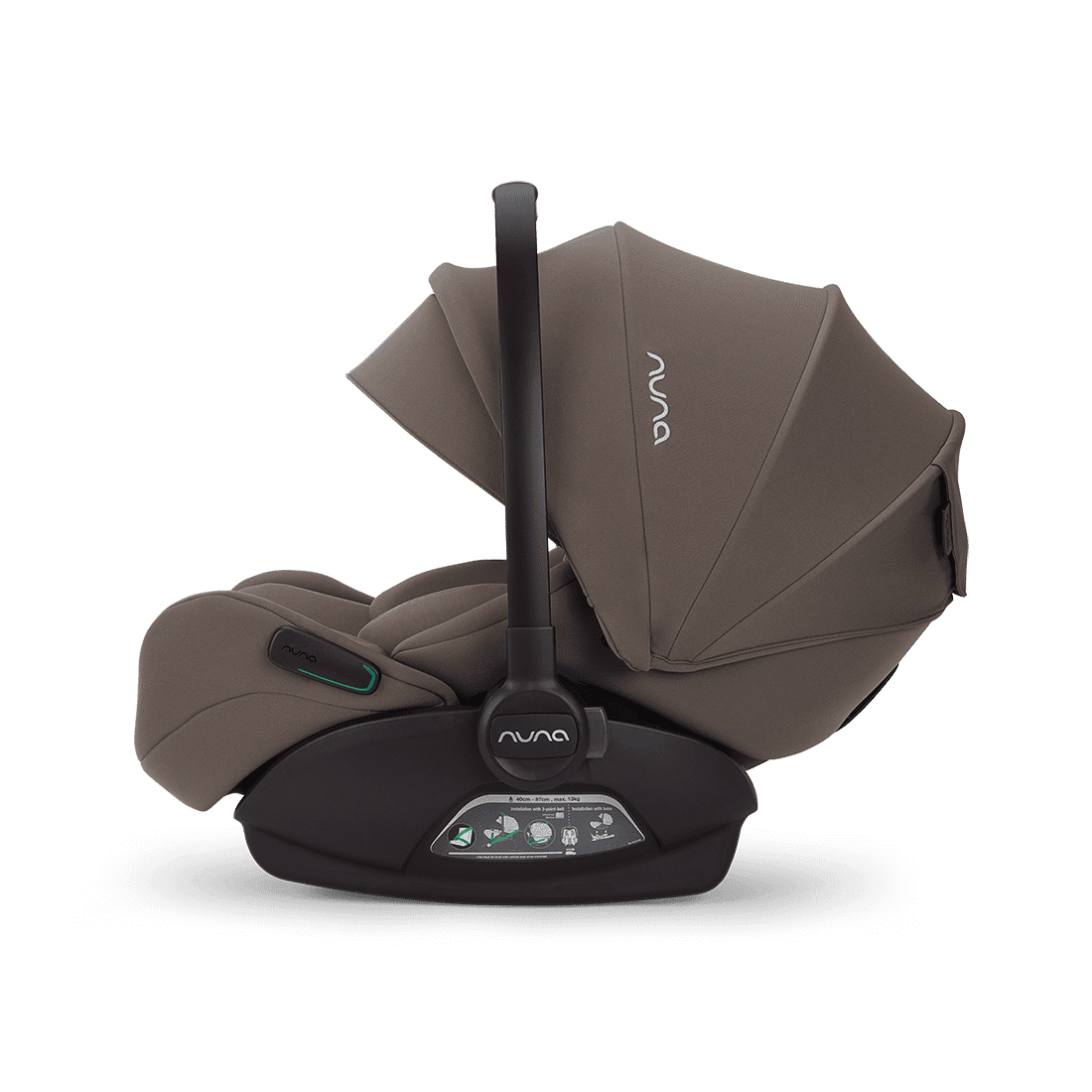 Nuna TRIV lx 3in1 Kinderwagenset Chestnut inkl. Arra flex Chestnut & gratis Zubehör