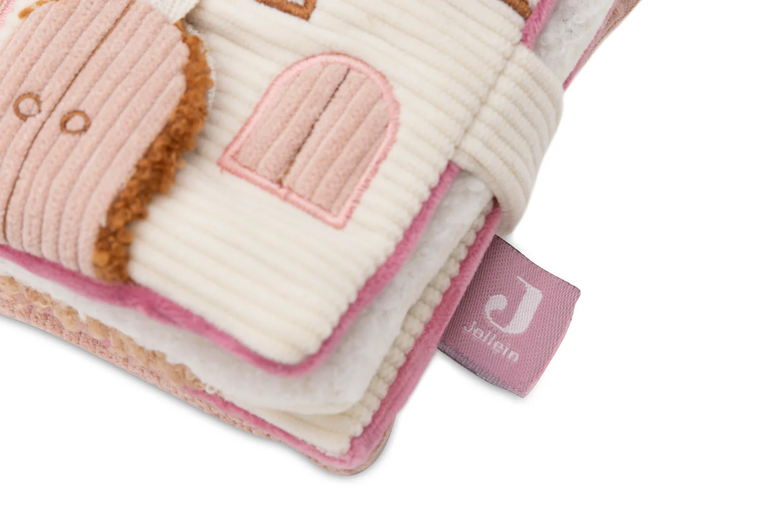 Jollein Stoffbuch mit Aktivitäten Flower Fairies